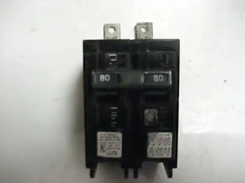 Siemens 80Amp 2Pole Circuit Breaker Type Blh B280H Tt-10