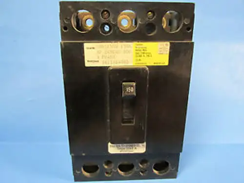 Westinghouse 3 Pole 150 Amp Circuit Breaker Cah3150W ....... Wi-112