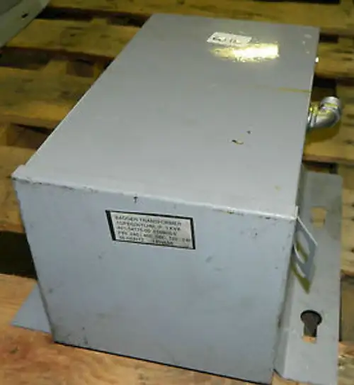 Badger Transformateur 3 Kva 1 Ph 1Gpeg30Tlhol-P 240/480-120/240 Vac