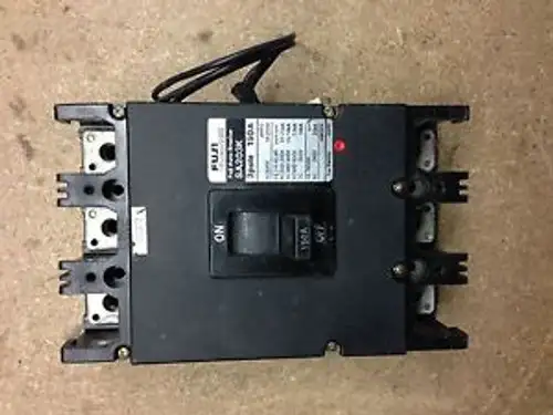 Sa203K Fuji Circuit Breaker 150A 3 Pole With Aux Switch