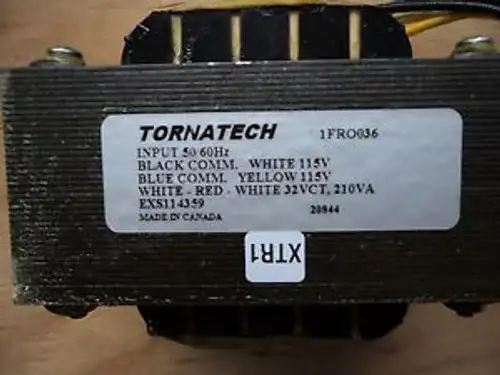 Torna Tech Exs114359 Battery Charger Transformer 1Fro036