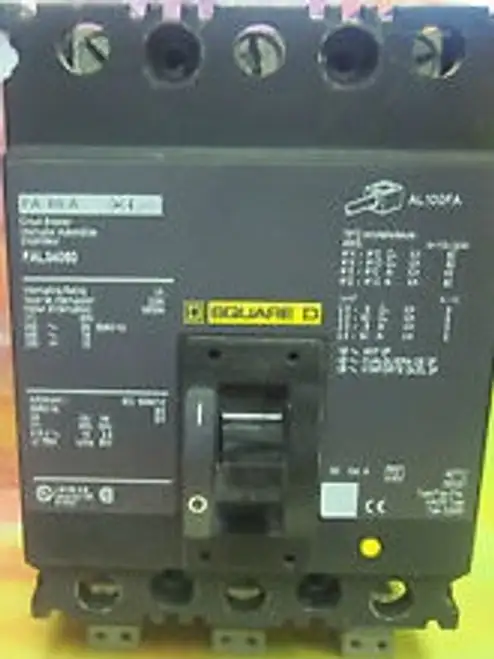 Square D Fal34060 60 Amp 3 Pole Circuit Breaker ................Wa-82