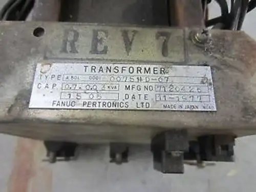 Fanuc Transformer A80L-0001-0075D-07