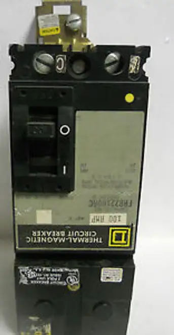 Square D 100 Amp Fab22100Ac 2 Pole Circuit Breaker Yb-156