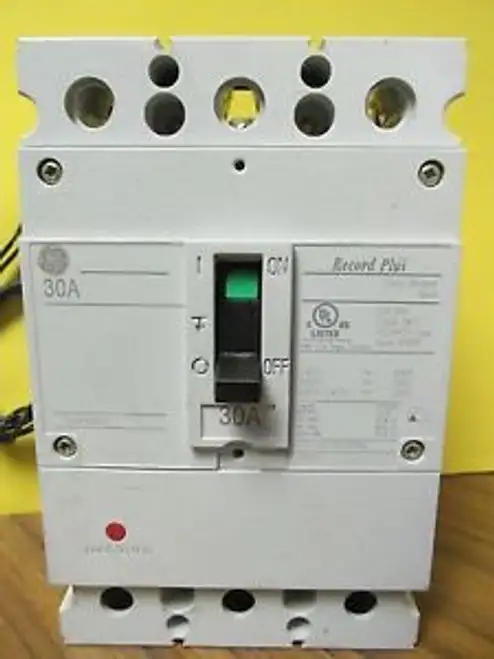 General Electric Record Plus Naval Breaker 30 Amp 3 Pole Fbv36Te030Rv .. Wi-127