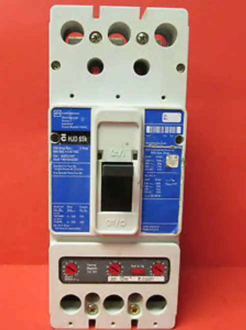 Westinghouse 250A 3P Type Hjd 65K ~ Hjd3250F With 225A. Trip Unit ..... Va-70
