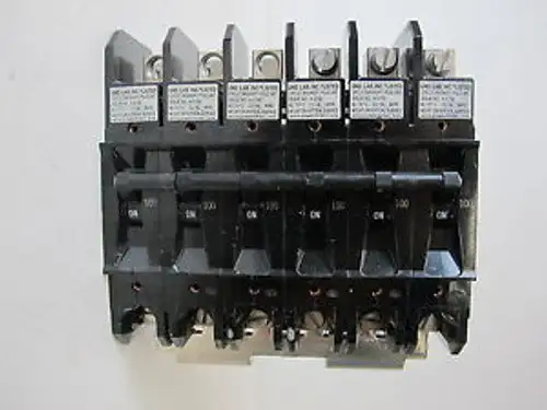 Carlingswitch 100A 6 Pole Circuit Breaker Ea6-X0-03-232-3Dx-Ac