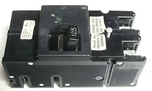 Zinsco 2P 125A Type Qfp24 Circuit Breaker Cat Qfp2125 ... G-28G