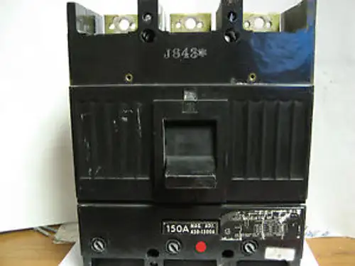 General Electric 150 Amp 3 Pole Breaker Tjj436150 Yb-101