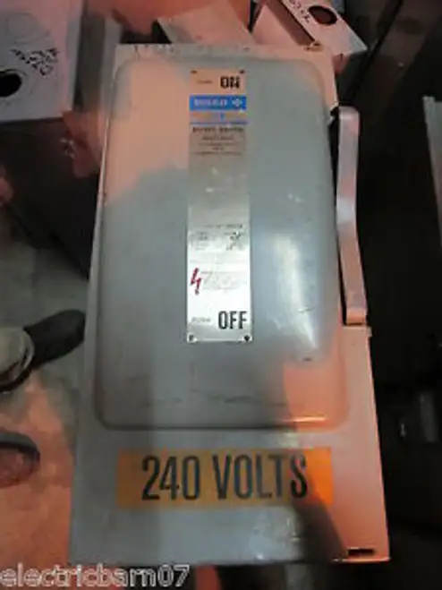 Ite Sn424 200 Amp 240 Volt Fusible Disconnect