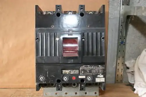 Ge Thjk 436F000 Mod 5 3 Pole 400A 600V Circuit Breaker Guaranteed 12-33