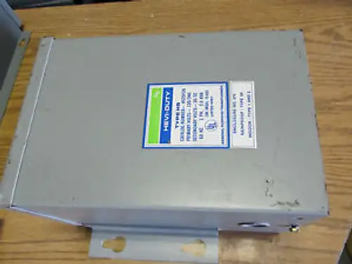 Hevi-Duty General Purpose Transformer Hs Type Kva 2 Single Phase ... Mc-07