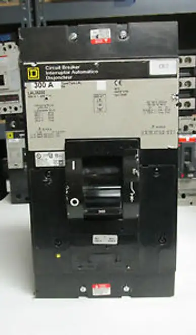 Square D 300A 3P Thermal Magnetic Circuit Breaker Cat Lal36300 .. Va-78