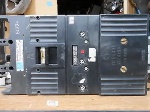 Ge 400Amp 3 Pole Breaker Tri-Break Tb43F Tb43F400 400 Amp Trip Zf-69