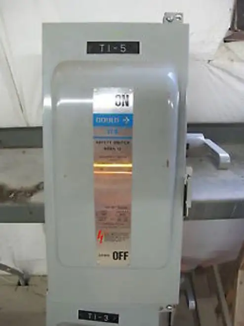 Ite F353H 100 Amp 600 Volt Fusible Nema 12 Disconnect