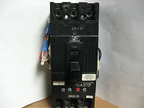 Ge 225 Amp 3 Pole Circuit Breaker Tfk236F000 W/Shunt Trip & Aux.Switch Q-54B