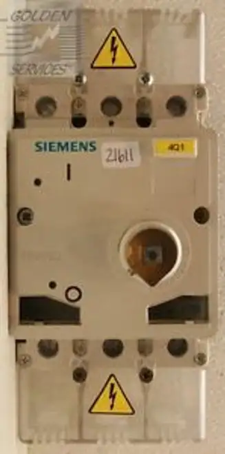 Siemens 3Vf3131-1Fq41-0Aa0 Circuit Breaker 600V 3P