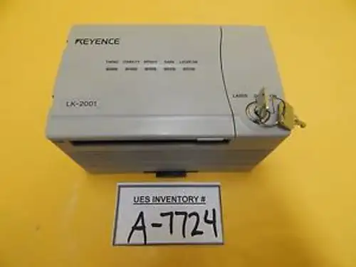 Keyence Lk-2001 Laser Displacement Controller Working