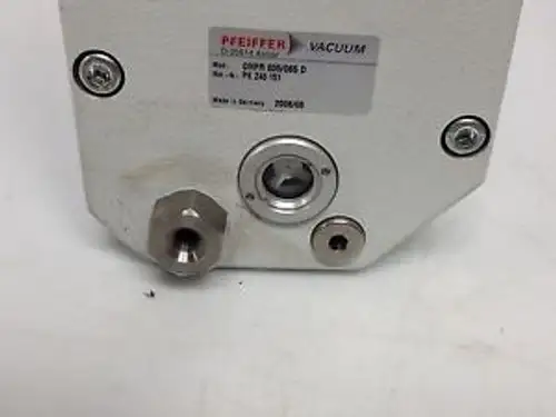 Pfeiffer Vacuum Mod. Onfr 035/065 D Mod-Nr Pk Z40 151 D-35614 Asslar