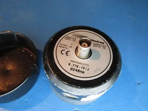 Molectron Jmax43 Sn 0480I00 Pyroelectric Probe Responsivity 8.77E-1Vj @ 248 Nm
