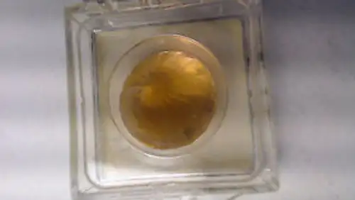 Gemstone facited from 1 inch NdYVO4 Boule
