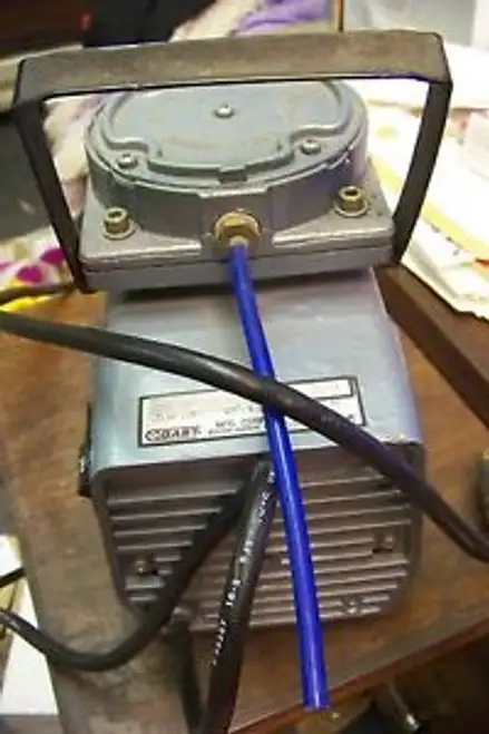 gast doa-p102-aa oiless doa series oiless diaphragm vacuum pump