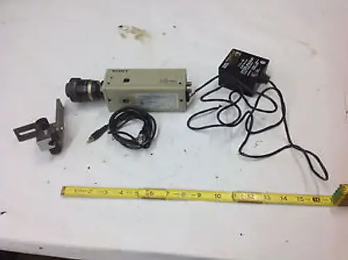 Sony SSC-C350 CCD Color Video Camera 12 or 24 Volt Last Microscope Lab