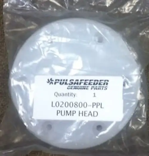 Pulsatron Pump Head L0200800-PPL for Models H8 Material: GFPPL (Polypropylene)