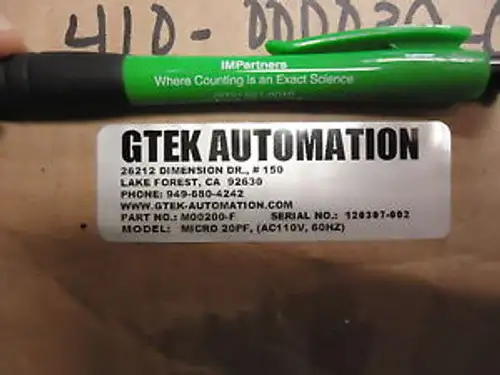 Gtek M00200-F 22 Lpm Micro 22Pf Air Pump 110 Vac. Brand