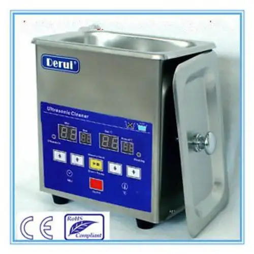Derui 0.7L digital ultrasonic jewelry watch cleaner DR-LQ07 memory quick