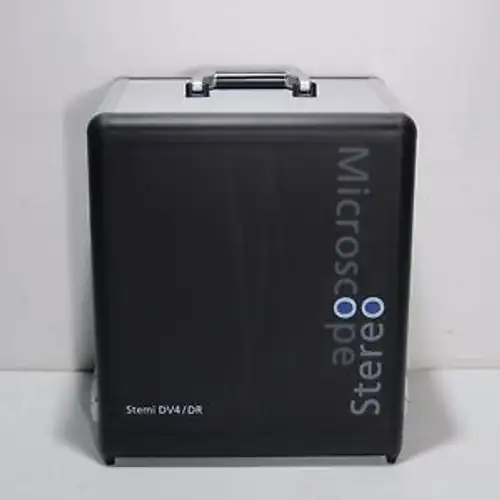 CARL ZEISS CARRYING CASE/STORAGE FOR STEMI DV4 MICROSCOPE - 000000-1054-084