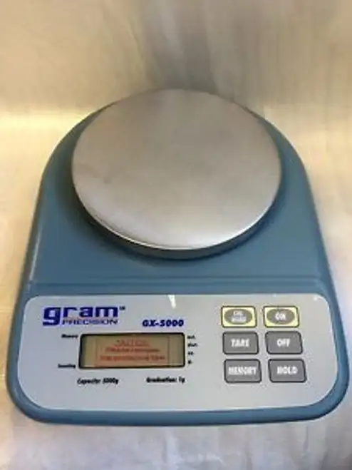 Balanza Digital 5000g Capacidad - Precisión en gramos GX-5000 - BRAND