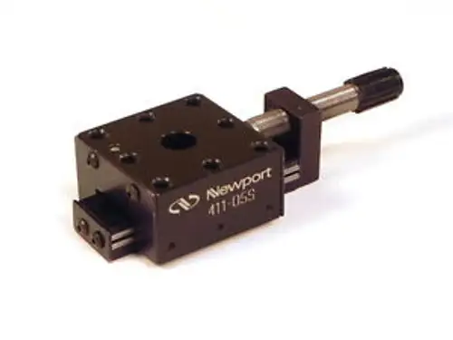 411-05S port Miniature Ball Bearing Linear Stage 0.5 inch Travel