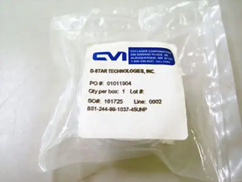 NEW CVI LASER MELLES GRIOT BS1-244-99-1037-45-UNP HIGH ENERGY BEAMSPLITTER