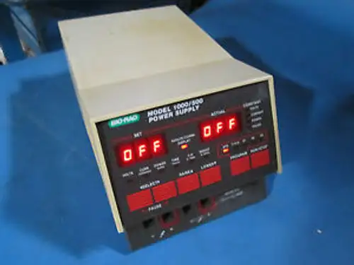 Bio-Rad Power Supply-Model1000/500 Also States Its A Model=165-4710