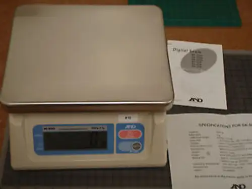 A&D Engineering Sk-5001 Digital Scale 89A