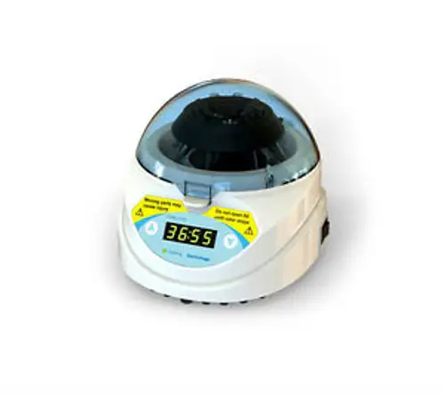 1X Microcentrifuge Mini-4K Mini Centrifuge 4000Rpm Timer Digital Display