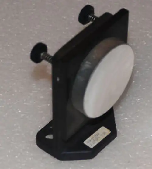 Metallic Concave Laser Optical Mirror 2.5 Dia. 3.82Sphere With Mount