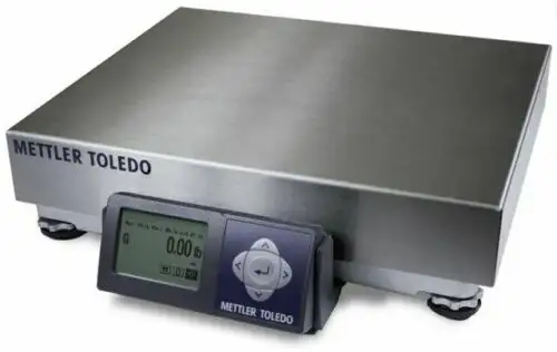 Mettler Toledo BC6L ping Scale 150lb x .1oz SS Platter-BCA-222-6LU-1501-110