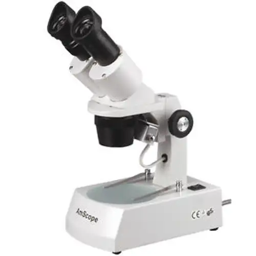 5X-10X-15X-30X Binocular Stereo Microscope With 2 Halogen Lights