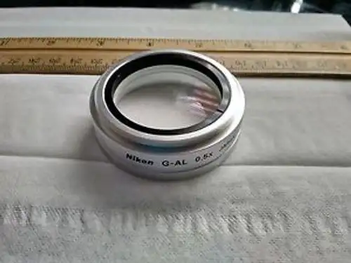 Nikon G-Al 0.5X Lens For Stereo-Microscopes Mmh31050