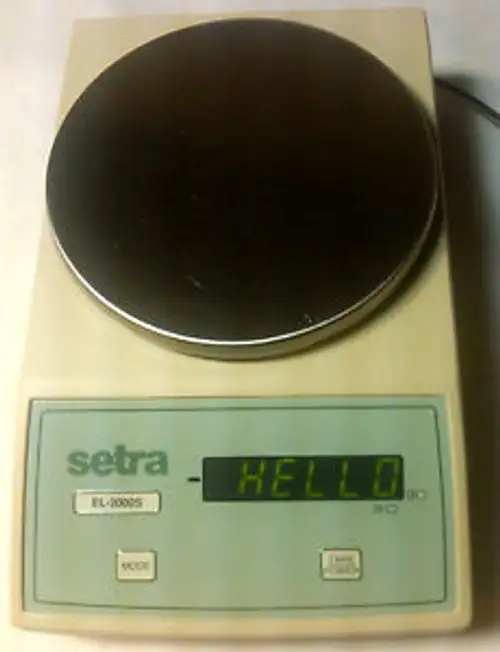 Setra Labratory Balance El-2000S - Precision Digital Scale - Very Good Condition