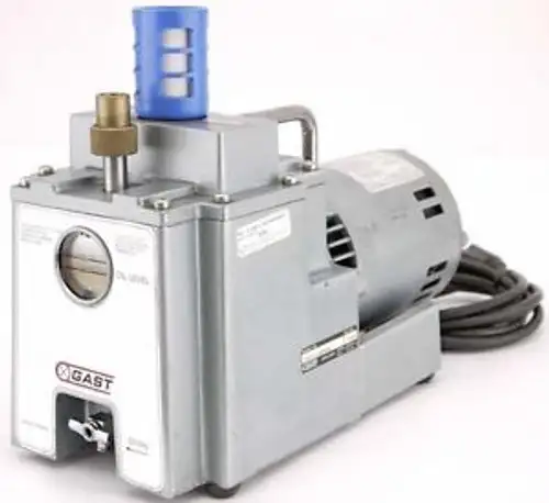Gast 4Ba-1-G538X 1.8Cfm Bench-Top Vacuum Pump +Emerson 1/3 Hp 1425/1725Rpm Motor