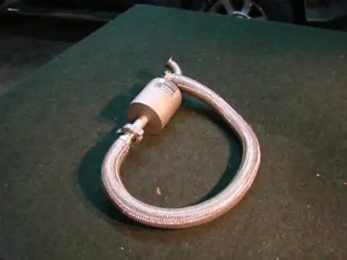 Mdc Coaxial Trap Foreline Seive Trap Ktx-102 W/ 36 Braided Ss Hose