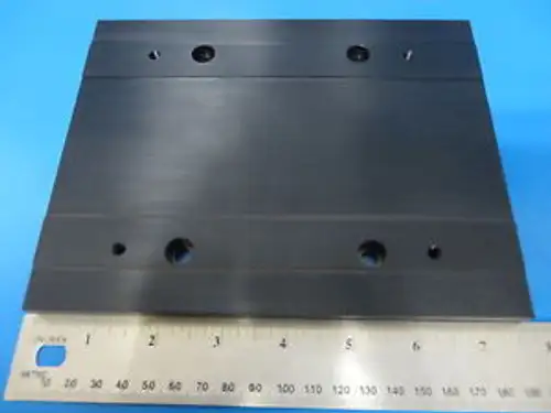 Newport Metric To English Adapter Plate For port Pm500-4L Stage - 7 9/16X 6