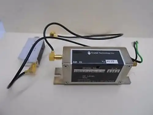 Crystal Technology 1080Lp-Ain0-0.5W Rf Module & 3080-195 Acoustic-Opto Modulator