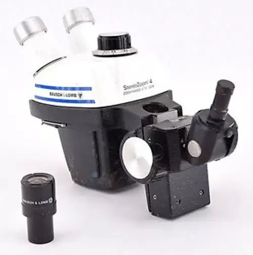 Bausch Lomb Stereo-Zoom 4 Range 0.7X-0.3X Optical Microscope Head W/10X Eyepiece