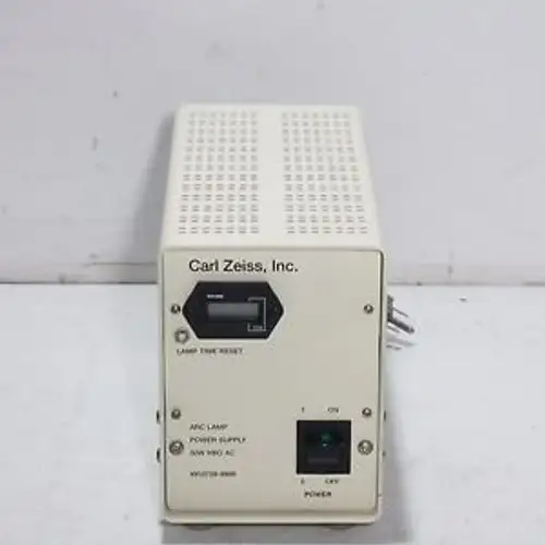 CARL ZEISS 50W HBO AC ARC LAMP FLUORESCENCE MICROSCOPE POWER SUPPLY 910759-9999