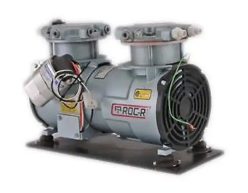 Gast Bfb-Raa-P203-Eb-Jc Roc-R Dry Electric Vacuum Pump/Compressor 1Ph 110/115V