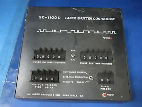 Nm Laser Products Inc. Sc-1100 D Laser Shutter Controller